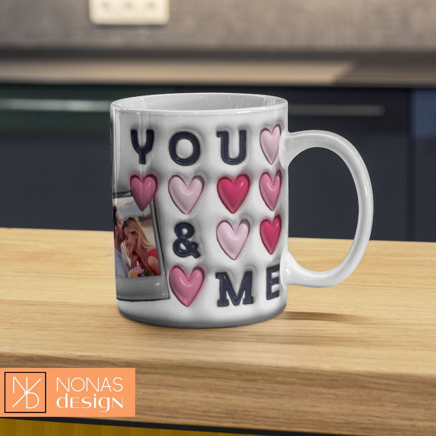 You And Me Hearts Personal - 3D