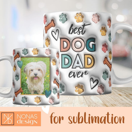 Best Dog Dad Ever Personal II - 3D