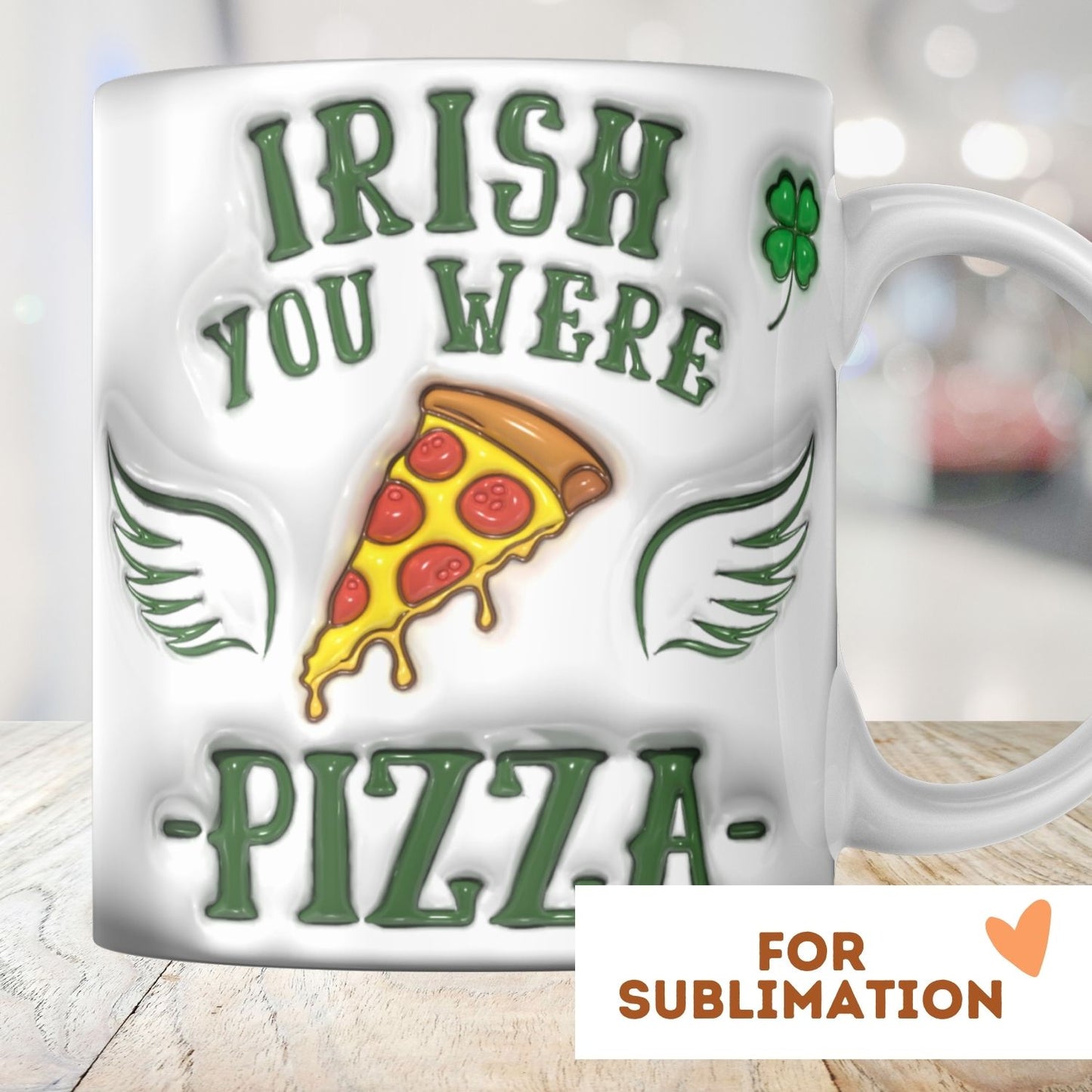 Irish You Were Pizza - 3D